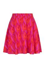 -30% Lofty Manner  Lofty Manner skirt qa35 skirt lotte 803 f, Kleding | Dames, Verzenden, Nieuw, Rood