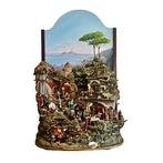 Kerststal - Composiet, Aardewerk, Gips, Hout, Papier -, Antiek en Kunst