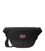 Napapijri Schoudertas in maat standaard Zwart | 10% korting, Verzenden, Zo goed als nieuw, Zwart