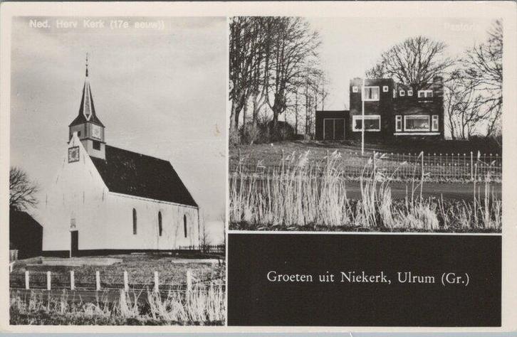 NIEKERK - Groeten uit Niekerk, Ulrum (Gr.), Verzamelen, Ansichtkaarten | Nederland, Verzenden