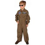Bruine piloten kostuum voor jongens - Piloten kleding, Nieuw, Ophalen of Verzenden