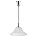 Aurora hanglamp, modern design, nikkel, Klassiek, Nieuw, Ophalen of Verzenden, Glas