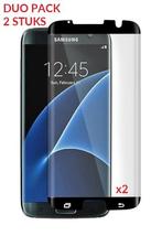 2 STUKS Galaxy S7 Edge Case Friendly 3D Tempered Glass Scree, Telecommunicatie, Nieuw, Ophalen of Verzenden