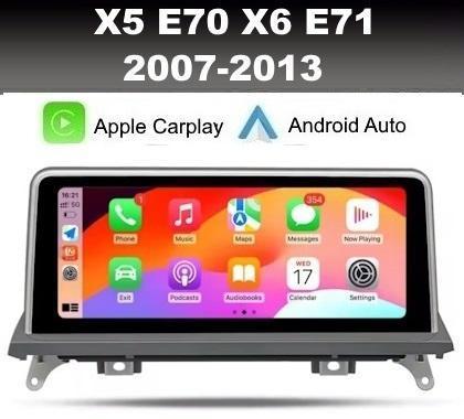 BMW X5 E70 X6 E71 android 14 navigatie apple carplay dab+, Auto diversen, Autonavigatie, Nieuw, Ophalen of Verzenden
