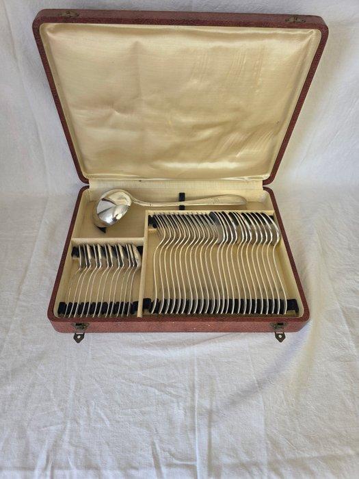 E.B au sablier - ménagère de couverts en coffret - modèle, Antiek en Kunst, Antiek | Meubels | Tafels