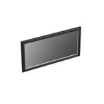 Spiegel Forzalaqua Gela 100x2x50 Cm Eiken Black Oiled, Ophalen of Verzenden, Nieuw, Bad