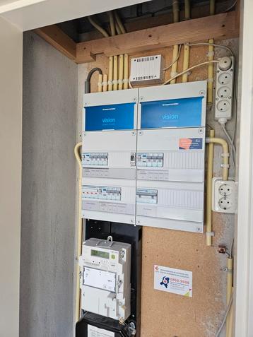 Groepenkasten inclusief installatie door erkend installateur beschikbaar voor biedingen