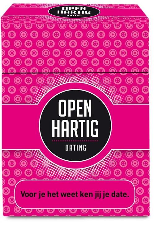 Openhartig - Dating | Open Up! - Gespreksstarters, Hobby en Vrije tijd, Gezelschapsspellen | Kaartspellen, Nieuw, Verzenden