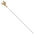 Triangle Professionele RVS Spies – 34 cm – Vaatwasserbes, Tuin en Terras, Barbecue-accessoires, Ophalen of Verzenden, Nieuw
