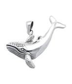 Zilveren Walvis Blauwe vinvis kettinghanger, Sieraden, Tassen en Uiterlijk, Verzenden, Nieuw
