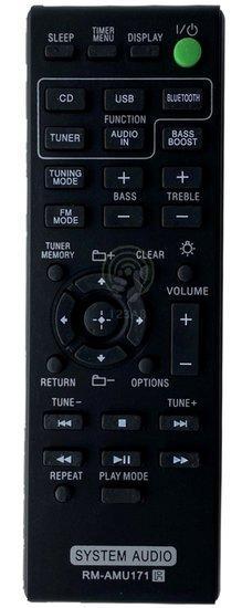 Alternatieve Sony RM-AMU171 afstandsbediening, Audio, Tv en Foto, Afstandsbedieningen, Verzenden