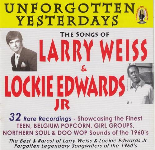 cd - Various - Unforgotten Yesterdays - The Songs Of Larr..., Cd's en Dvd's, Cd's | Overige Cd's, Zo goed als nieuw, Verzenden