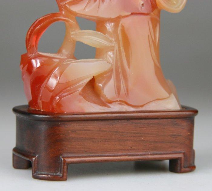 Beeldhouwwerk - Statuette - Kwanyin - Beeldhouwwerk - Houten, Antiek en Kunst, Antiek | Overige Antiek