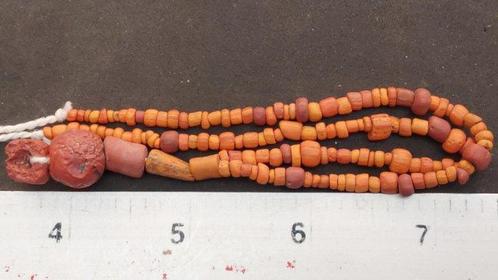 Oud-Egyptisch Faience, Terracotta kralenketting (Zonder, Sieraden, Tassen en Uiterlijk, Antieke sieraden