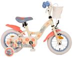 Disney Stitch Kinderfiets - Meisjes - 12 inch - Crème Koraa, Ophalen of Verzenden, Nieuw, Overige merken