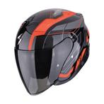 Scorpion EXO-Z1 Vue Zwart Rood Jethelm, Jethelm, XXL, Nieuw met kaartje, Overige merken