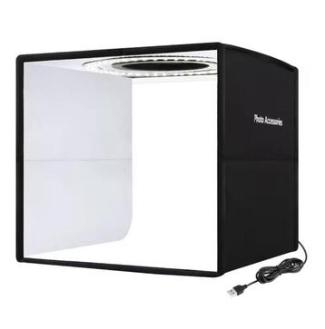 Opvouwbare LED Fotostudio Lightbox met 12 Achtergronden beschikbaar voor biedingen