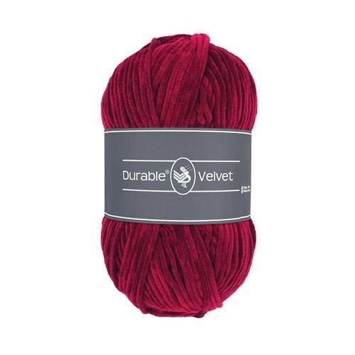 Durable Velvet 222 Bordeaux, Hobby en Vrije tijd, Breien en Haken, Breien of Haken, Nieuw, Wol of Garen, Ophalen of Verzenden