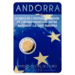Andorra 2 Euro 10 Jaar Euro 2022, Postzegels en Munten, Munten | Europa | Euromunten, Verzenden