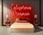 CALIFORNIA DREAMIN neon sign - LED neon reclame bord, Verzenden