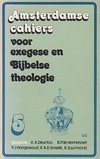 5 Amsterdamse cahiers voor exegese enz 9789024206469 Deurloo, Verzenden, Gelezen, Deurloo
