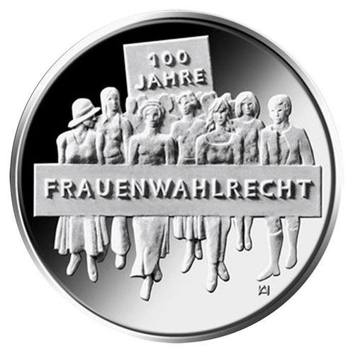 Duitsland 20 Euro Vrouwenkiesrecht 2019, Postzegels en Munten, Munten | Europa | Euromunten, Verzenden
