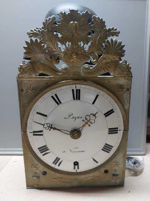 Wandklok - Staal, IJzer - 1800-1850, Antiek en Kunst, Antiek | Klokken