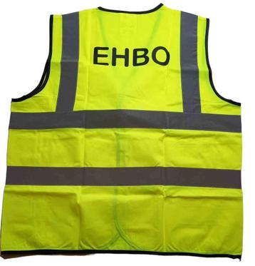EHBO hesje - Veiligheidsvest - Geel met opvallende reflectie beschikbaar voor biedingen