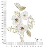 IJZEREN WANDPANEEL WIT CM 54X6,4X73,7, Ophalen of Verzenden, Nieuw