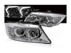 LED koplampen Chrome geschikt voor BMW E90 E91, Verzenden, Nieuw, BMW