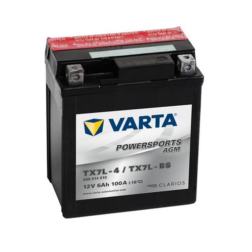 VARTA AGM 12V 6Ah - Loodzuur - AGM - 506014010, Motoren, Onderdelen | Overige, Nieuw