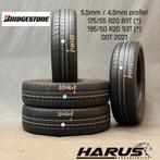 175/55/20 195/50/20 Bridgestone zomerbanden 5,5/4,5mm 4X, Gebruikt, Ophalen of Verzenden, Band(en), Personenwagen