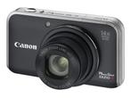 Canon PowerShot SX210 IS Digitale Compact Camera - Grijs, Verzenden, Zo goed als nieuw
