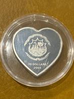 Liberia. 10 Dollars 2005 Herzform - Papst Johannes Paul II