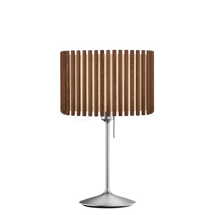 Umage Komorebi Santø© Tafellamp, kap donker eiken/voet sta, Huis en Inrichting, Lampen | Tafellampen, Nieuw, Verzenden