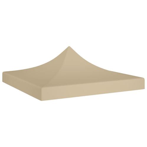 vidaXL Partytentdak 270 g/m² 3x3 m beige, Tuin en Terras, Partytenten, Partytent, Nieuw, Verzenden