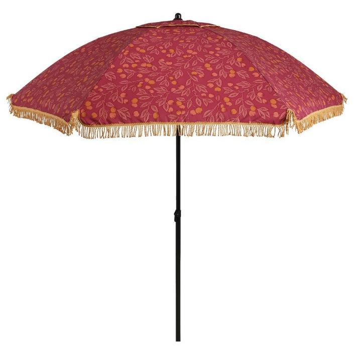 Berry | strand parasol, Tuin en Terras, Parasols, Verzenden