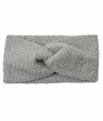 Haarband Twist Soft Teddy  Grijs, Nieuw