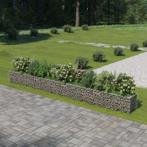 vidaXL Gabion plantenbak verhoogd 540x50x50 cm, Tuin en Terras, 100 cm of meer, Verzenden, Nieuw, Metaal