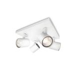 Philips Runner opbouwspot wit voor 4x GU10 max. 50W, Ophalen of Verzenden, Nieuw