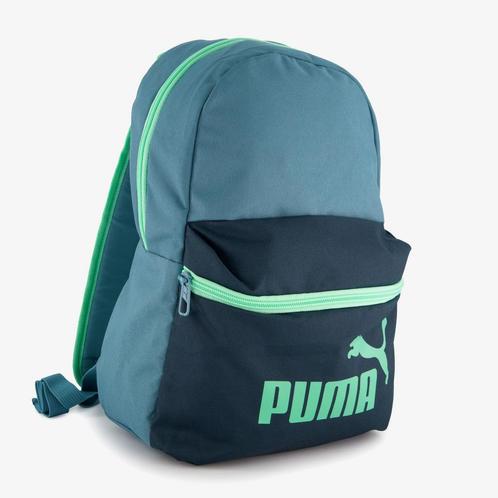 Puma Phase Small rugzak groen blauw, Sieraden, Tassen en Uiterlijk, Tassen | Rugtassen, Nieuw, Verzenden