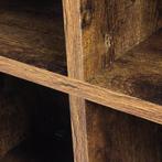 2dekans | VDD Vinyl Wish - Platenkast - 4 vakken - Bruin -, Ophalen of Verzenden, Zo goed als nieuw