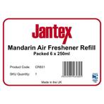 Jantex Aircare Luchtverfrissernavulling Mandarin (6 stuks), Huis en Inrichting, Verzenden, Nieuw