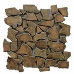 Mozaïek Hout Natural Root Old Teak 30X30 Cm (Prijs Per 1M²), Ophalen of Verzenden, Nieuw
