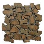 Mozaïek Hout Natural Root Old Teak 30X30 Cm (Prijs Per 1M²), Doe-het-zelf en Verbouw, Tegels, Nieuw, Ophalen of Verzenden