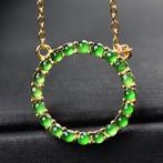 Zonder minimumprijs - Ketting met hanger Zilver - Jadeite -