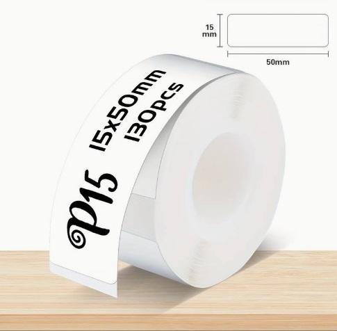 Thermische labels, 15*30mm wit voor thermal labelprinters, Huis en Inrichting, Woonaccessoires | Kunstplanten en Kunstbloemen