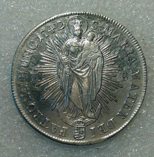 Hongarije. Maria-Theresia. Thaler (taler) 1742, Postzegels en Munten, Munten | Europa | Niet-Euromunten