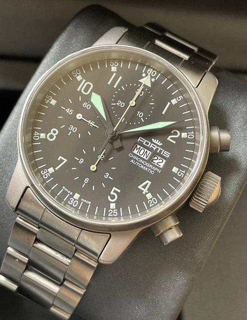 Fortis Flieger - Automatic Chronograph - 597.10.141.2 -, Sieraden, Tassen en Uiterlijk, Horloges | Heren