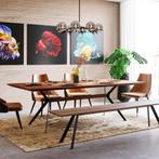 *WOONWINKEL* Kare Design Downtown Design Eettafel Hout, Verzenden, Nieuw
